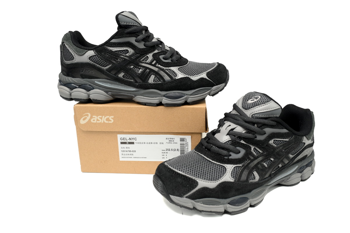ASICS Gel-NYC Graphite Grey Black 1201A789