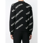 BALENCIAGA Allover Logo Sweater