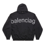 BALENCIAGA Black 'Bal.com' Hoodie