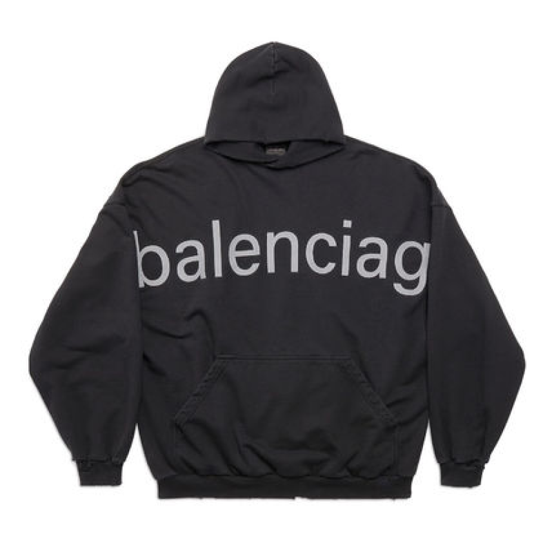 BALENCIAGA Black 'Bal.com' Hoodie
