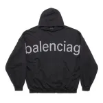 BALENCIAGA Black 'Bal.com' Hoodie