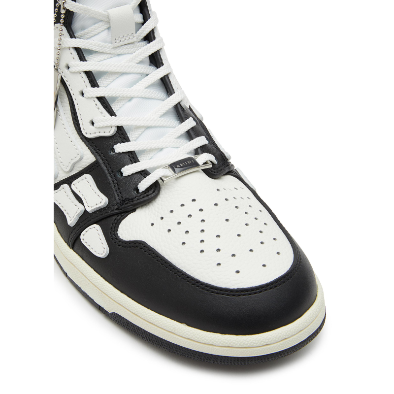 AMIRI Skel Top Hi Black White Black W0F22499NL