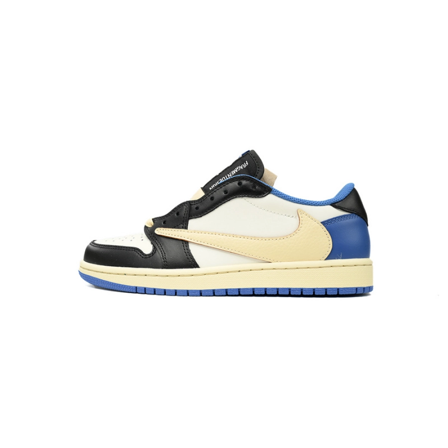 【$59 High Cost Effective】Air Jordan 1 Retro Low OG SP Fragment x Travis Scott DM7866-140