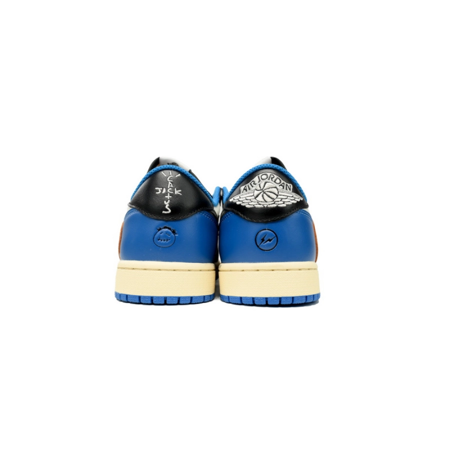 【$59 High Cost Effective】Air Jordan 1 Retro Low OG SP Fragment x Travis Scott DM7866-140