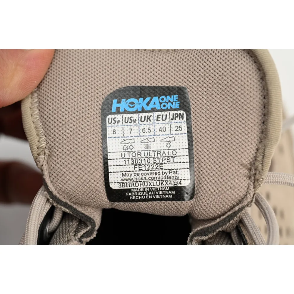 hoka one one tor ultra low beige 1130310 -stpst