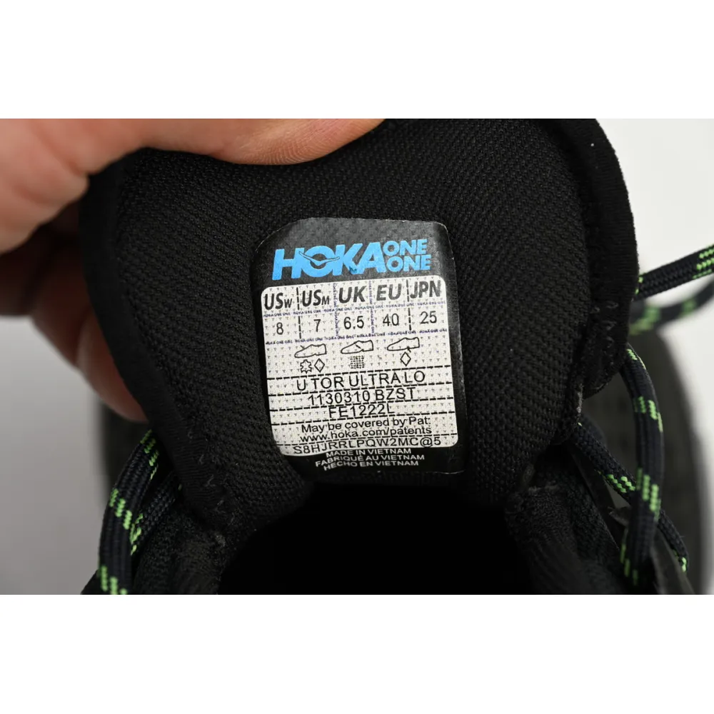 hoka one one tor ultra low black ash 1130310 -bzst