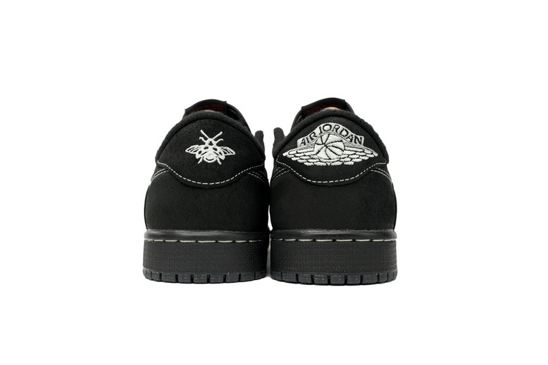 【$59 High Cost Effective】Air Jordan 1 Retro Low OG SP Travis Scott Black Phantom DM7866-001