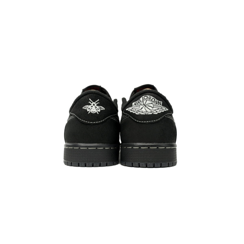 【$59 High Cost Effective】Air Jordan 1 Retro Low OG SP Travis Scott Black Phantom DM7866-001