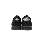 【$59 High Cost Effective】Air Jordan 1 Retro Low OG SP Travis Scott Black Phantom DM7866-001