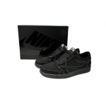 【$59 High Cost Effective】Air Jordan 1 Retro Low OG SP Travis Scott Black Phantom DM7866-001