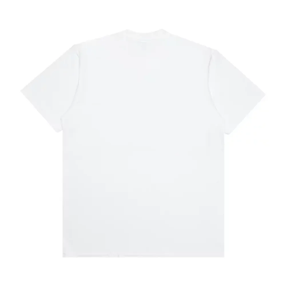 supreme burberry box logo tee white