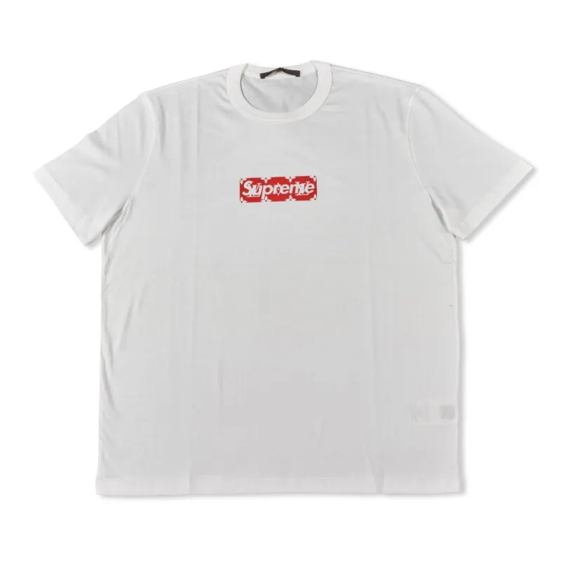 Supreme x Louis Vuitton Box Logo Tee White