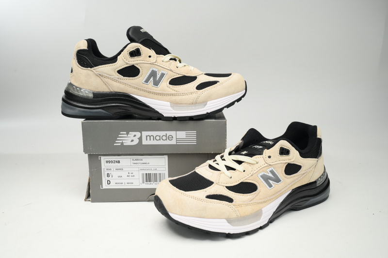 New Balance 992 Beige Black M992NB