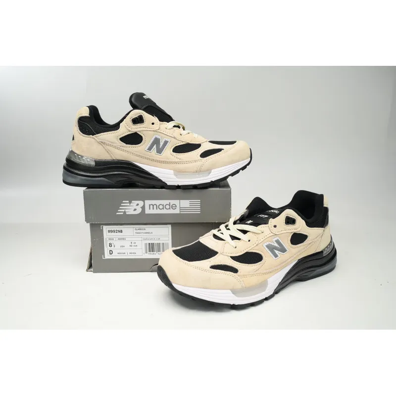 New Balance 992 Beige Black M992NB