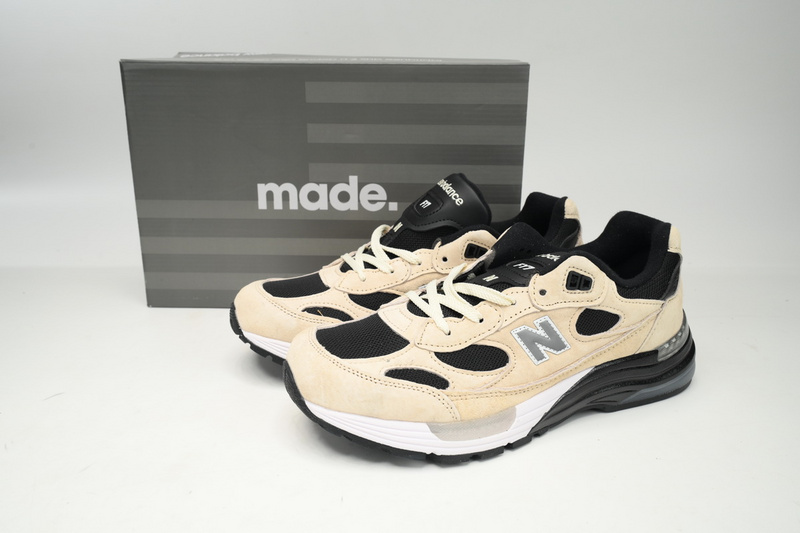 New Balance 992 Beige Black M992NB
