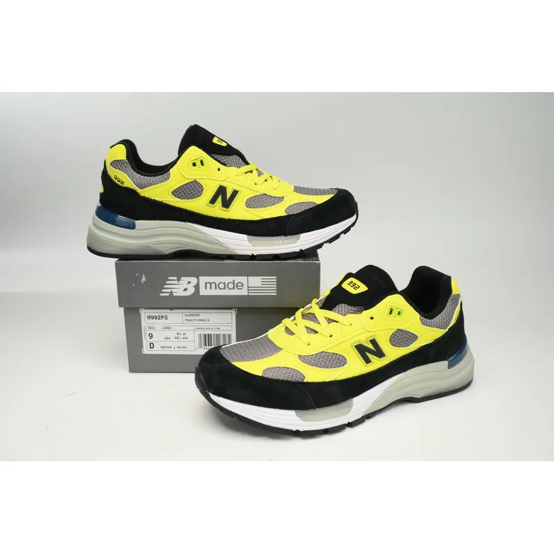 New Balance 992 Black And Yellow M992FG