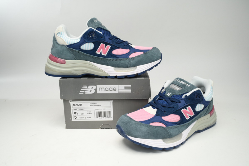 New Balance 992 Blue Green Pink M992NT