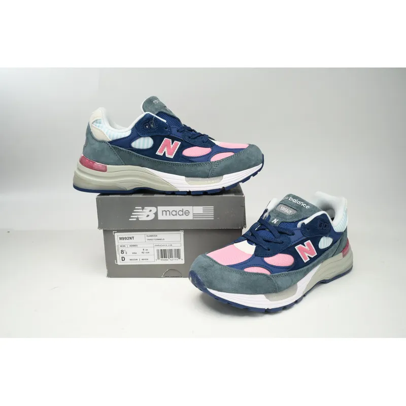 New Balance 992 Blue Green Pink M992NT