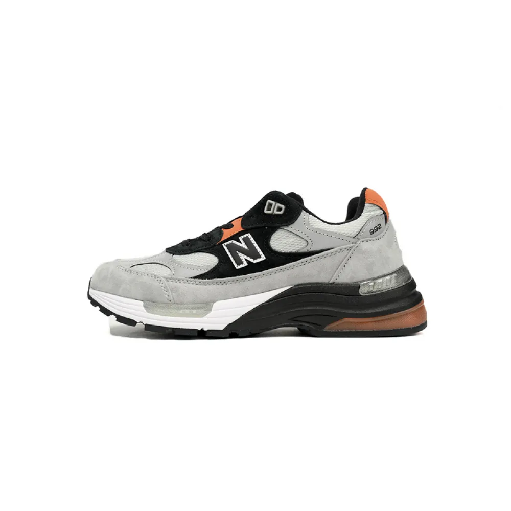 new balance 992 gray orange m992gbo