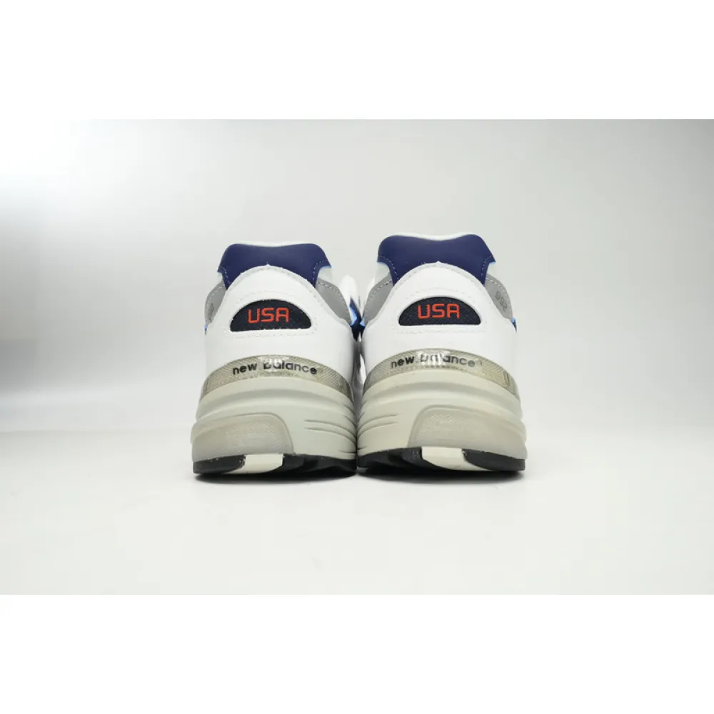 New Balance 992 White Blue M992EC