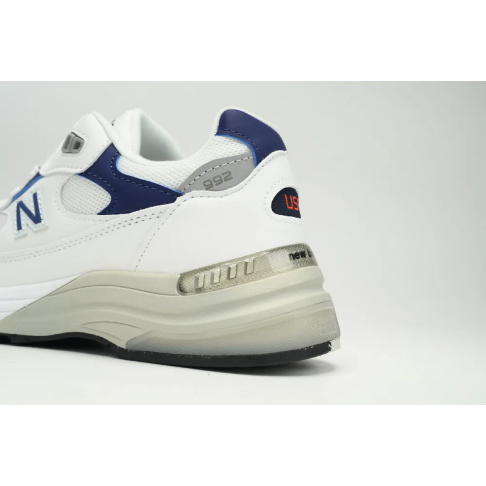 New Balance 992 White Blue M992EC