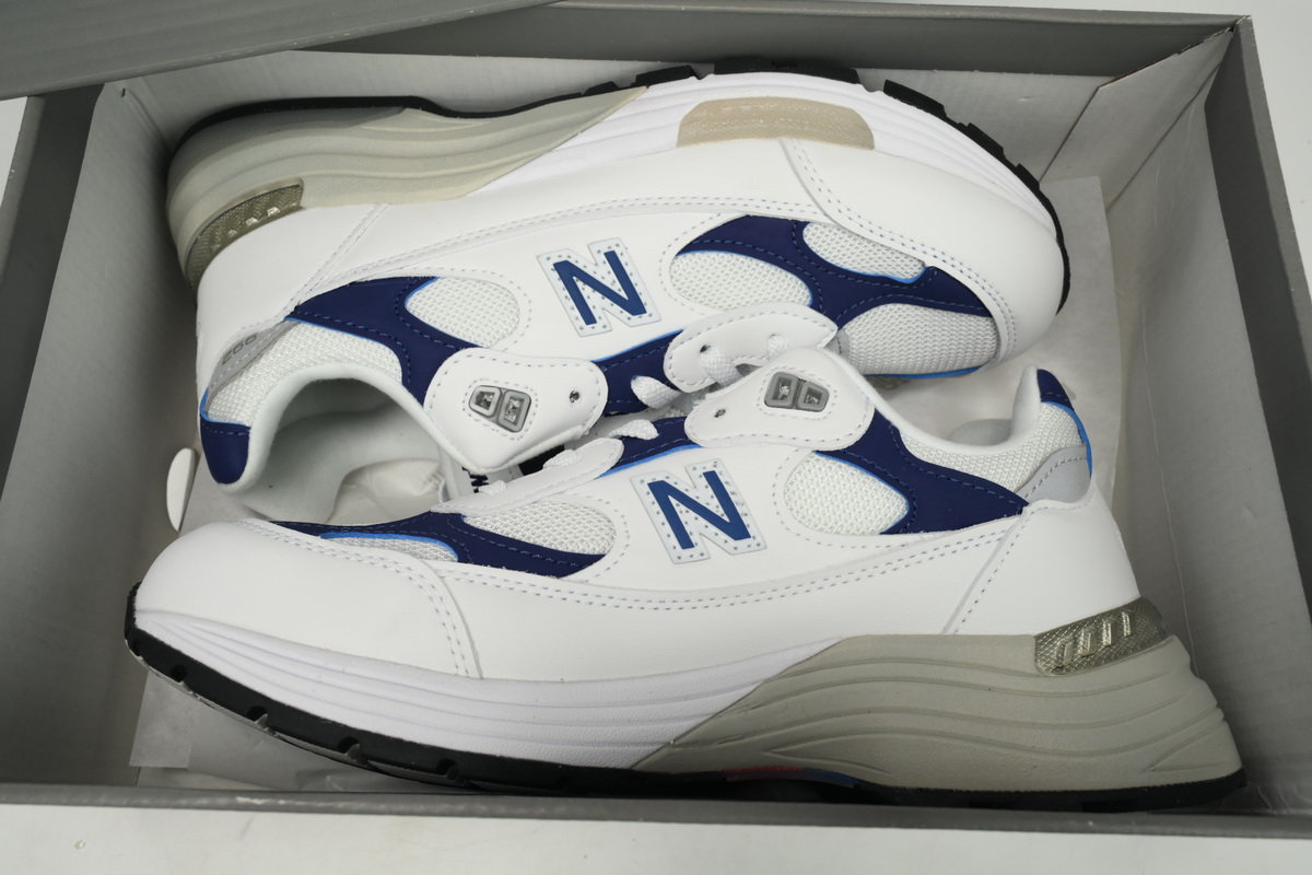 New Balance 992 White Blue M992EC