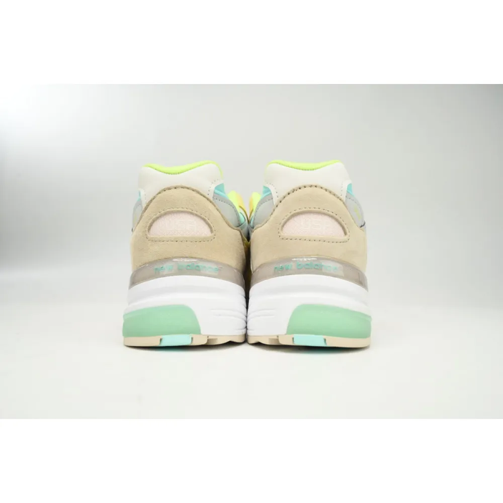 New Balance 992 Yellow Green Powder M992AB