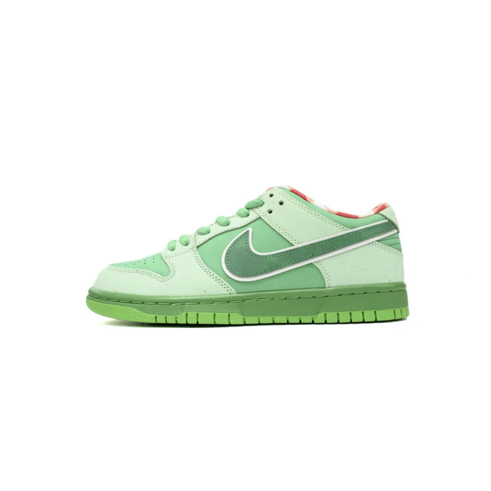 pk god batch nike sb dunk low concepts seaweed green lobster bv1310-303