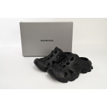Balenciaga HD Mule Black Rubber 735249W3CES1000