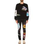 AMIRI Playboy Magazine Skinny JeanAged Black