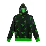 BAPE x Razer Neon Camo Shark Full Zip HoodieBlack Green