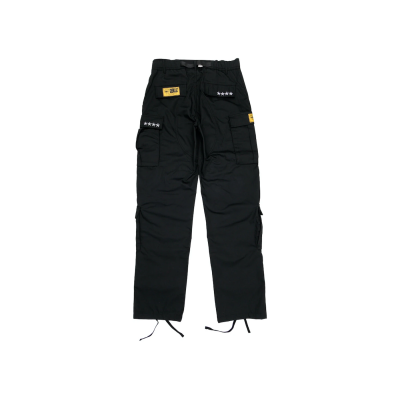 Corteiz 4 Starz Special Edition Guerillaz Cargos Black/White Casual Pants 02