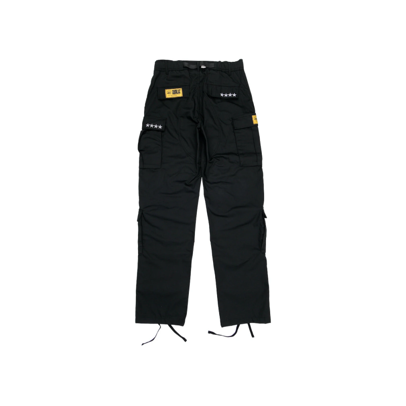 Corteiz 4 Starz Special Edition Guerillaz Cargos Black/White Casual Pants