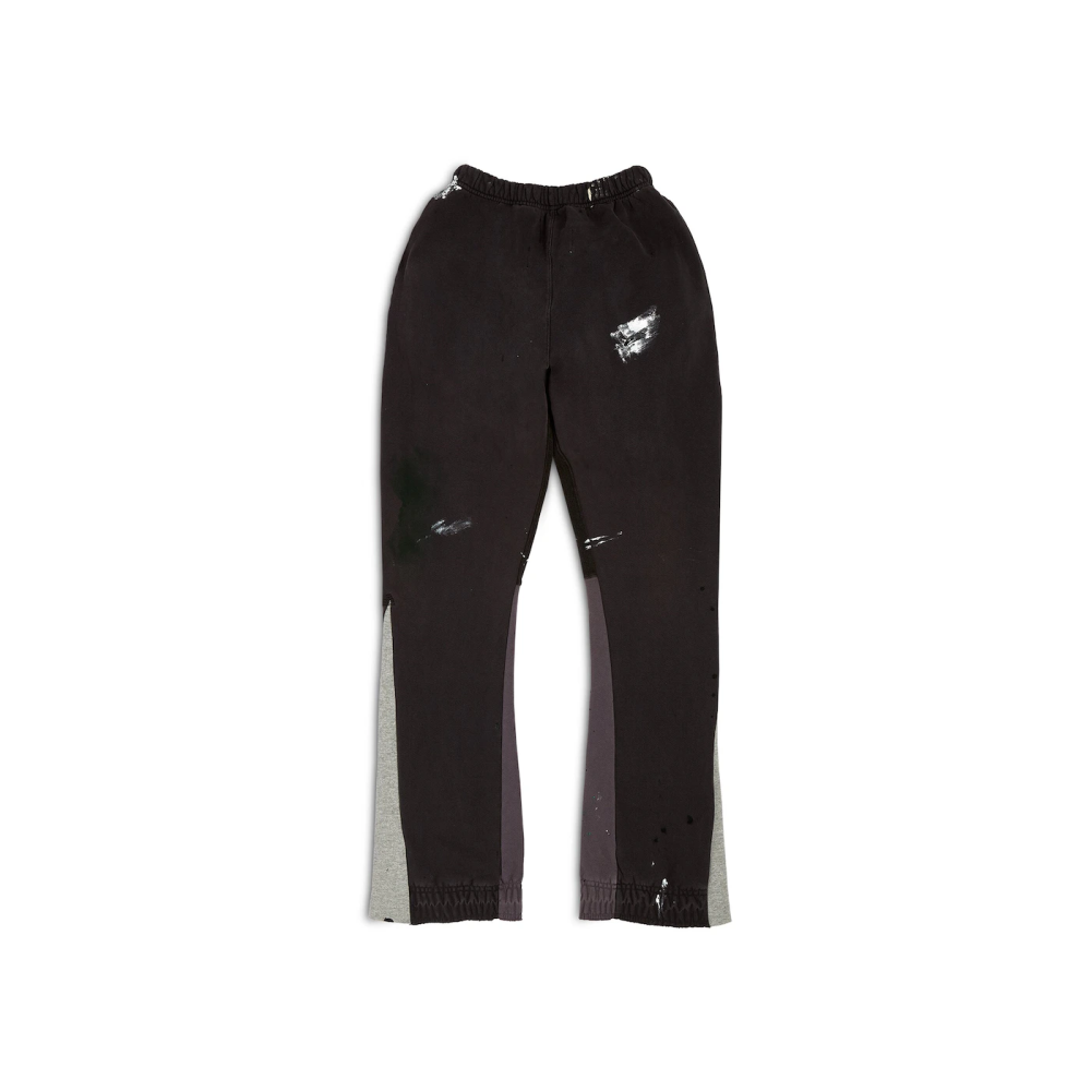Gallery Dept. Painted Flare Sweat Pants Washed Black