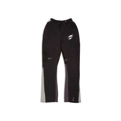 Gallery Dept. Painted Flare Sweat Pants Washed Black 02
