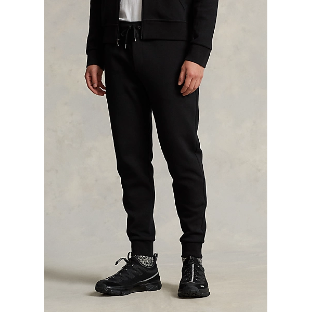 Polo Ralph Lauren Double-Knit Jogger Black Pants
