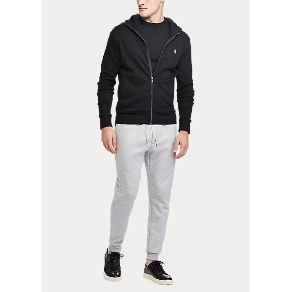 polo ralph lauren double-knit jogger grey