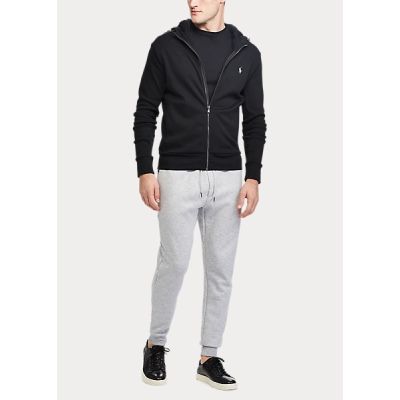 Polo Ralph Lauren Double-Knit Jogger Grey Pants 02