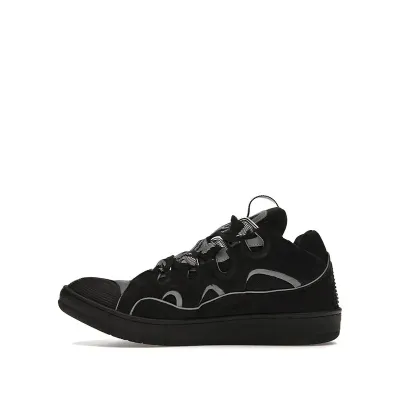 Lanvin Curb Sneaker Black Grey FM-SKRK11-REFL-P2210 01