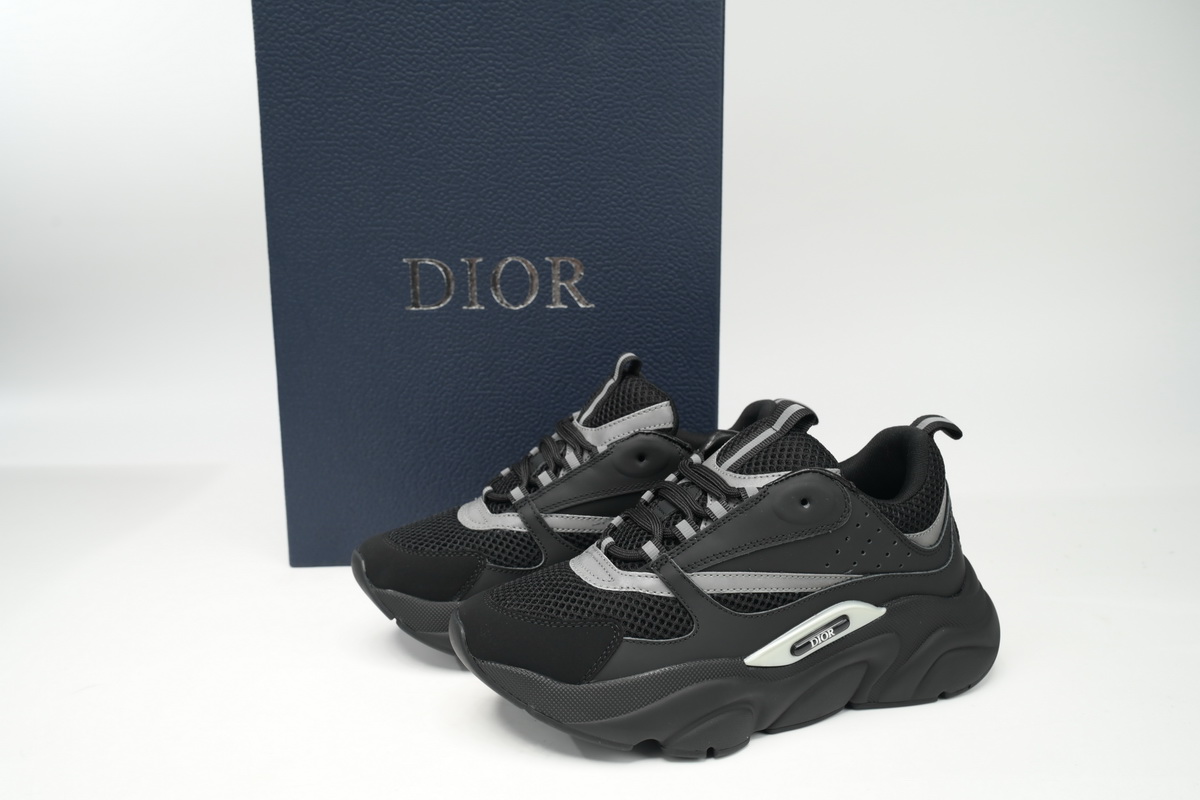 Best Fake Dior B22 Black Silver 3SN231ZNG_H969 Of Reps Sneaker - Stockx ...