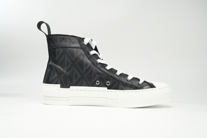 Dior B23 High Top Black CD Diamond 3SN272ZIR 16536