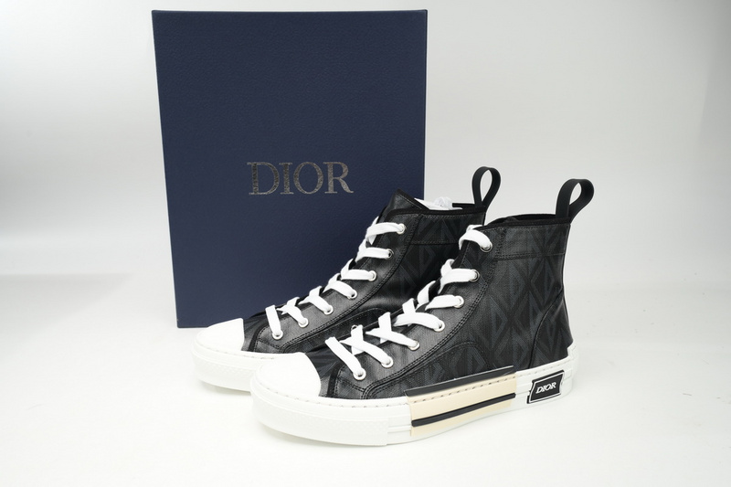 Dior B23 High Top Black CD Diamond 3SN272ZIR 16536
