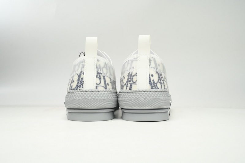 Dior B23 HT Oblique Low Cut Blue Gray 3SN272ZIR 16536