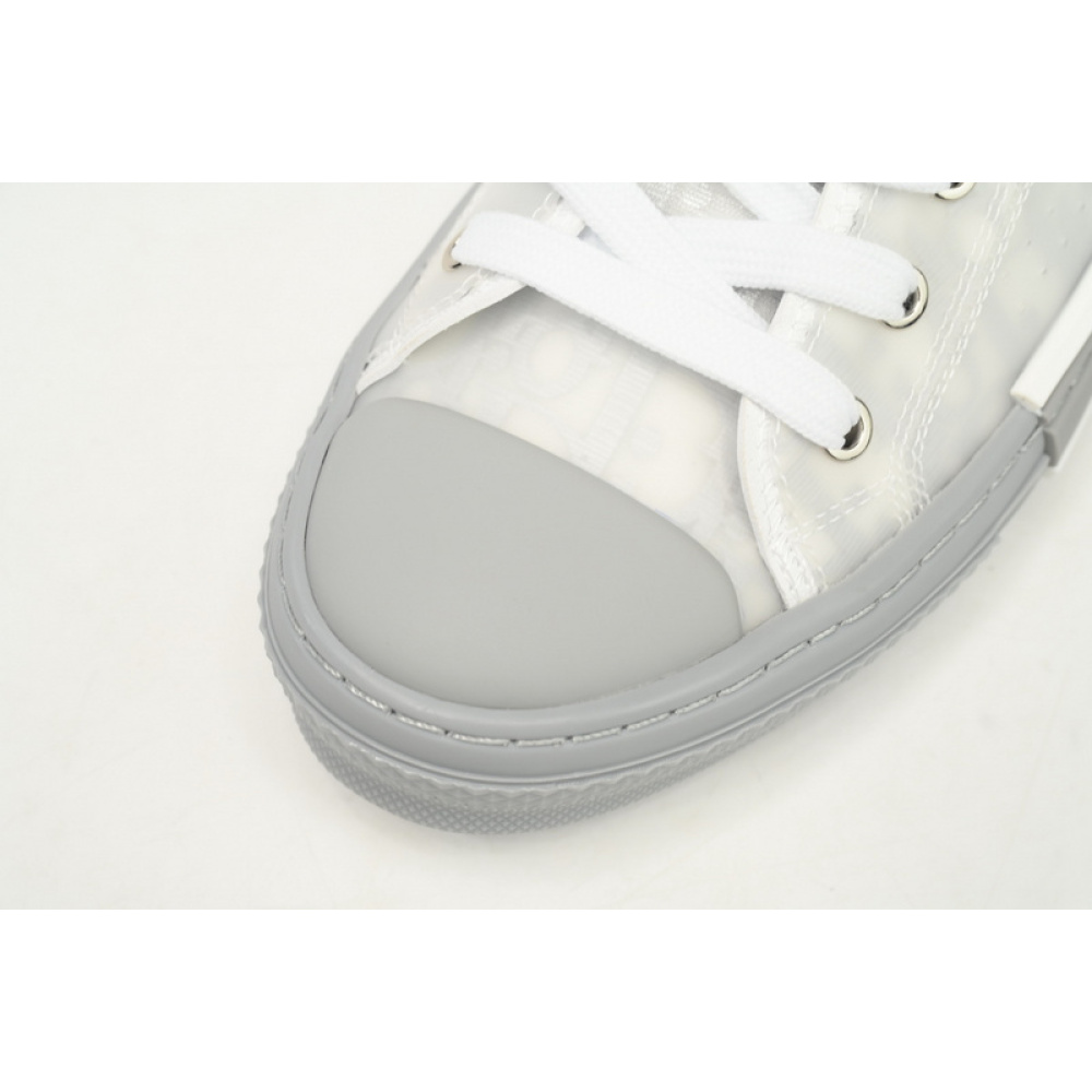 Dior B23 HT Oblique Low Rank Silver Gray 3SN272ZIR 16536
