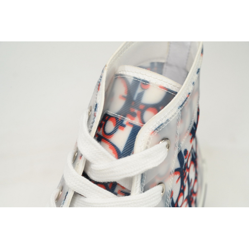 Dior B23 HT Oblique Transparency High Blue Red 3SN272ZIR 16536