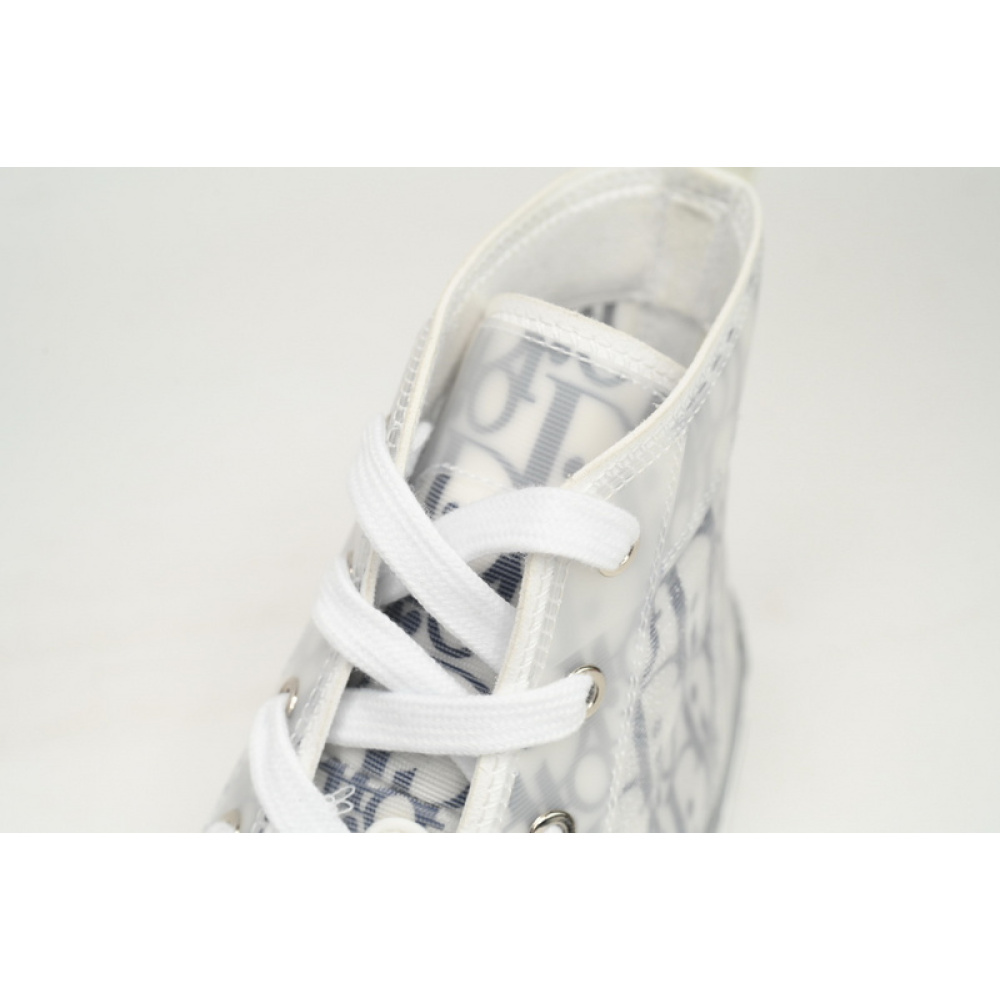 Dior B23 HT Oblique Transparency High White Blue Gray 3SN272ZIR 16536