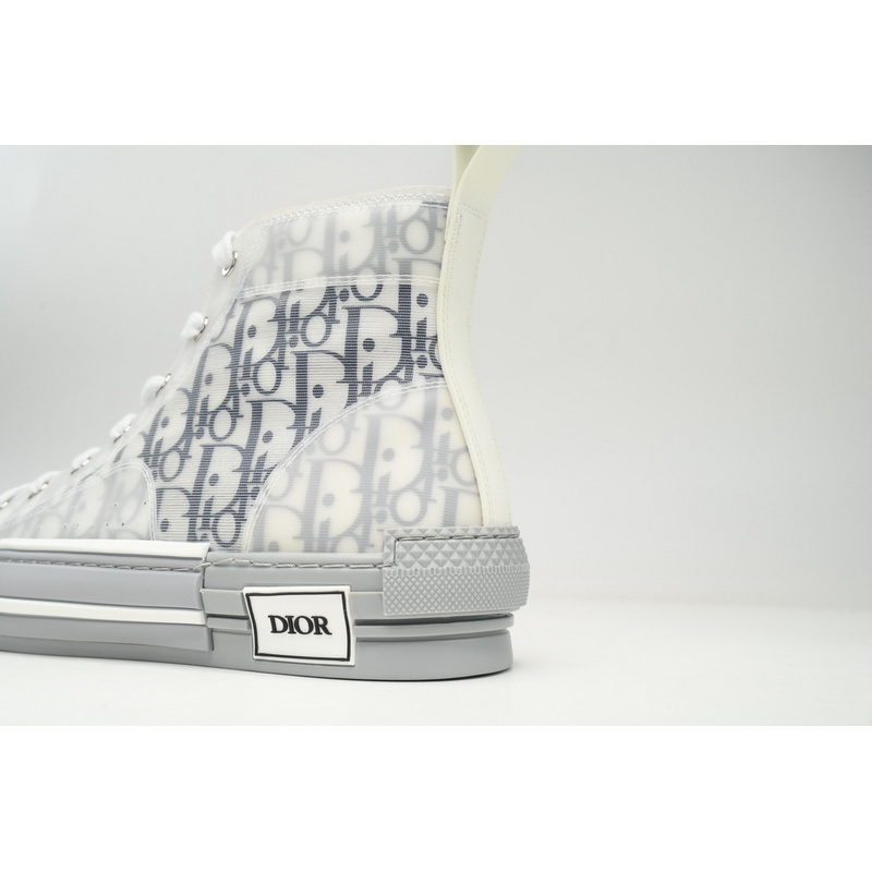 Dior B23 HT Oblique Transparency High White Blue Gray 3SN272ZIR 16536