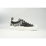 Dior B23 HT Oblique Transparency Low Bang Black and White 3SN272ZIR 16536
