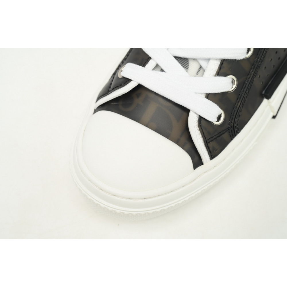Dior B23 HT Oblique Transparency Low Bang Black and White 3SN272ZIR 16536
