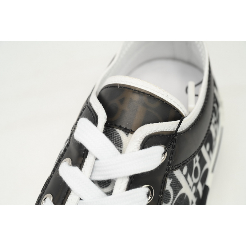 Dior B23 HT Oblique Transparency Low Bang Black and White 3SN272ZIR 16536